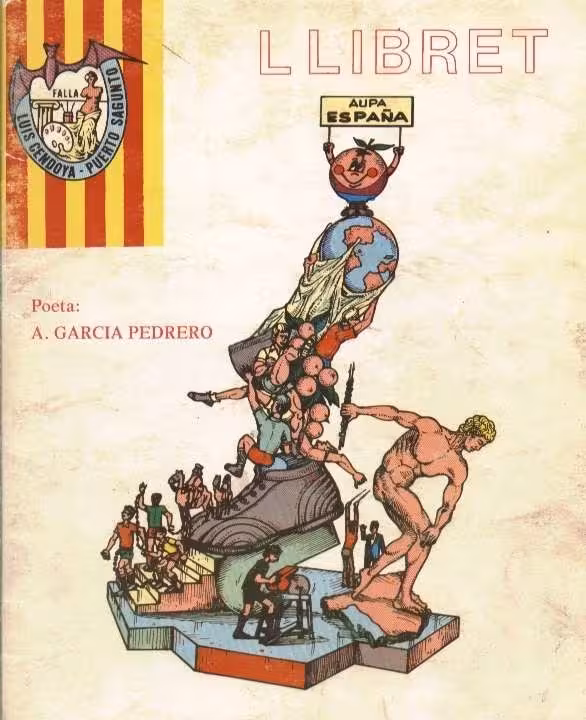 Boceto Falla Luis Cendoya 1982
