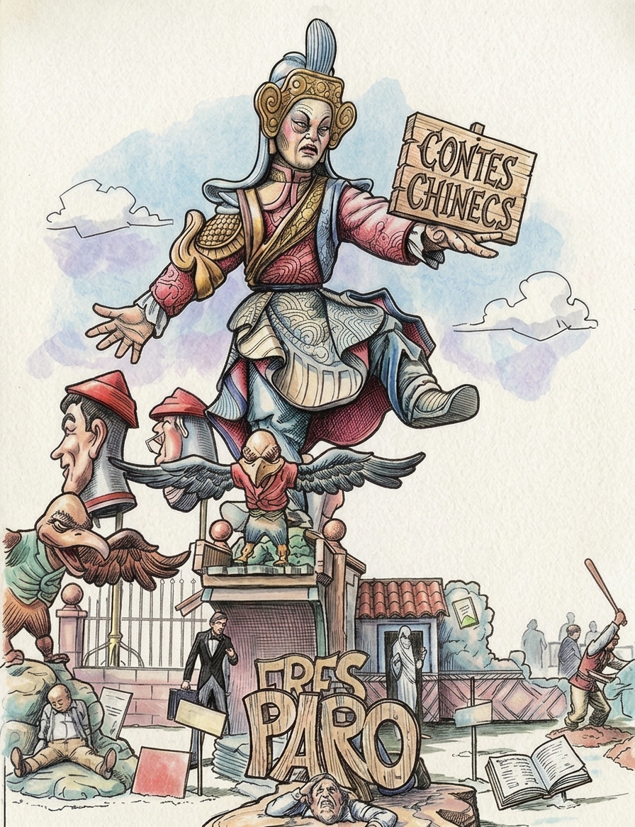 Boceto Falla Luis Cendoya 2015