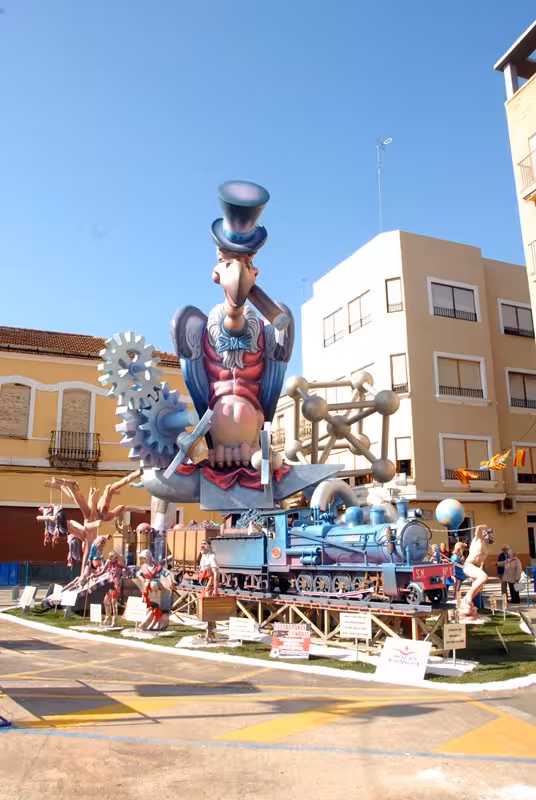 Falla Falla Luis Cendoya 2017 - Ja podem treballa, ja