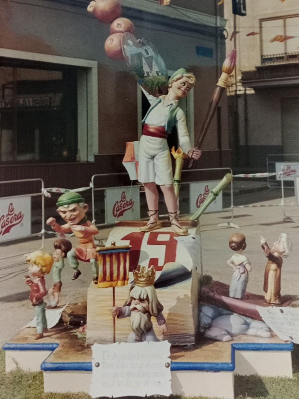 Falla Infantil Falla Luis Cendoya 1986