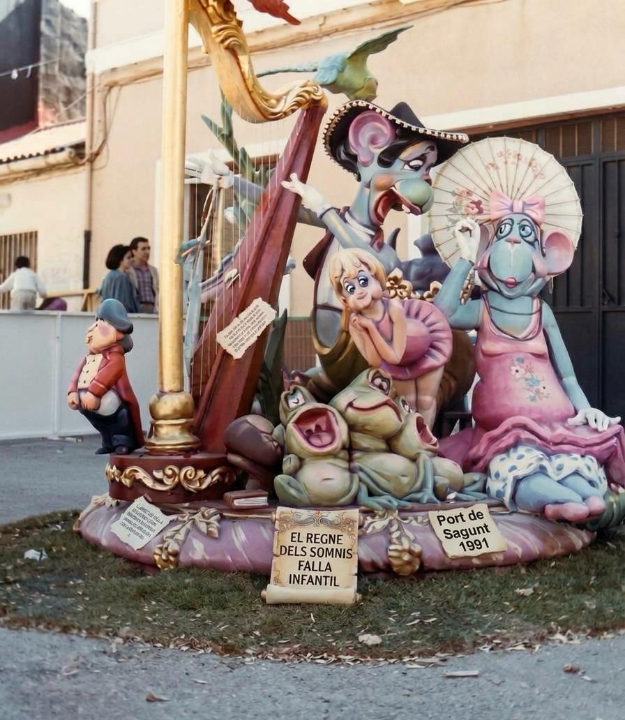Falla Infantil Falla Luis Cendoya 1991