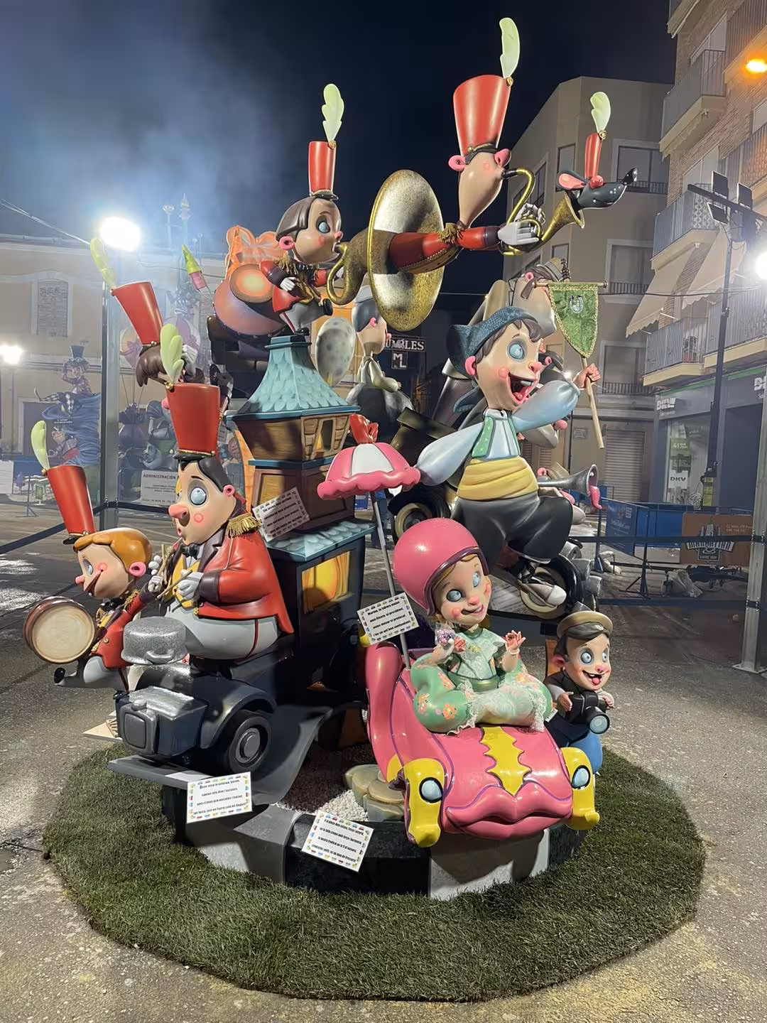 Falla Infantil Falla Luis Cendoya 2025 - De "Rally" tot el dia en la visita de cortesia